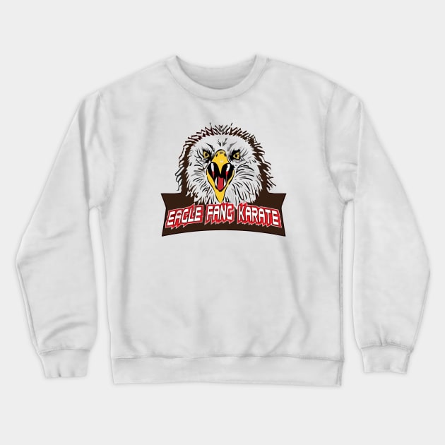 eagle fang karate Crewneck Sweatshirt by Verge of Puberty